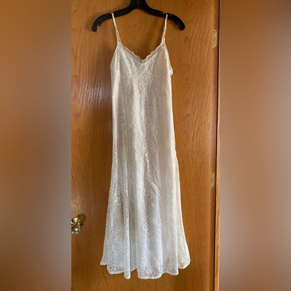 Zara Lace Off White Dress